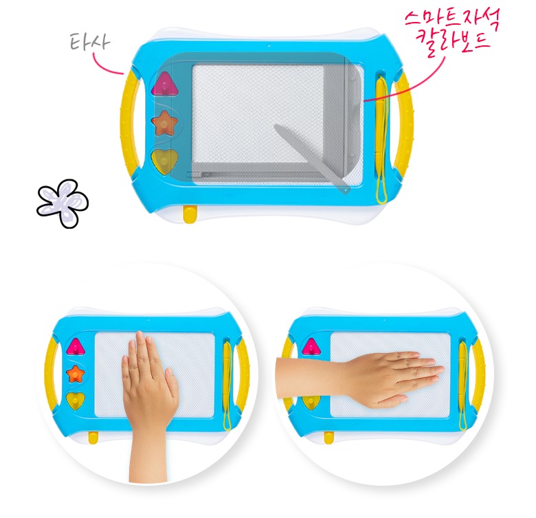 스마트 자석 칼라보드 제품 전면