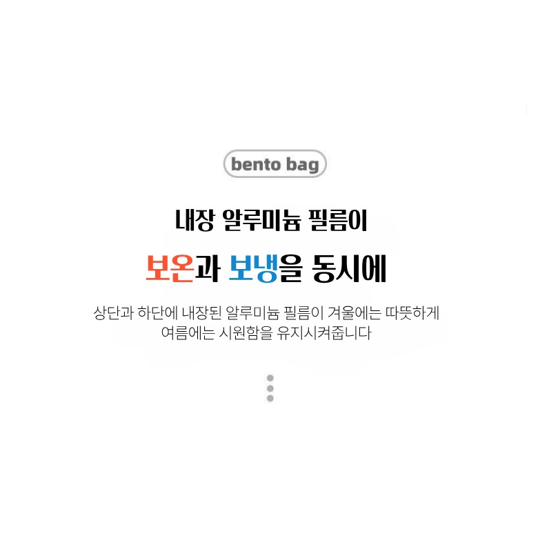 카네츠 비비드 런치백 색상 구성